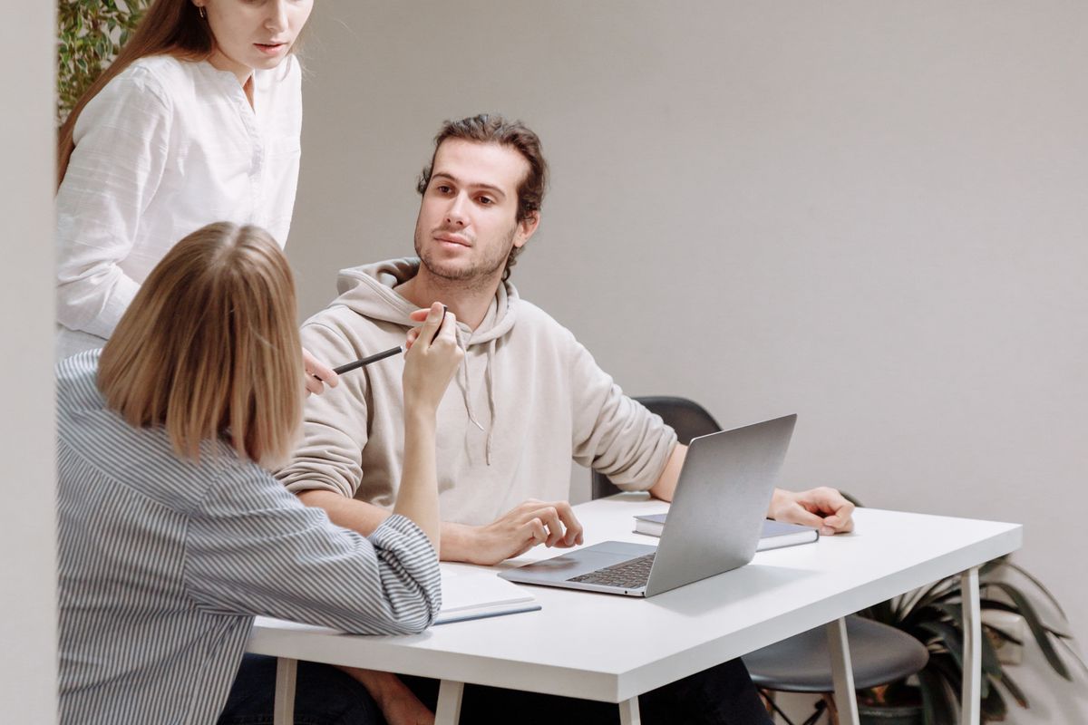 The HyreFrame team at work